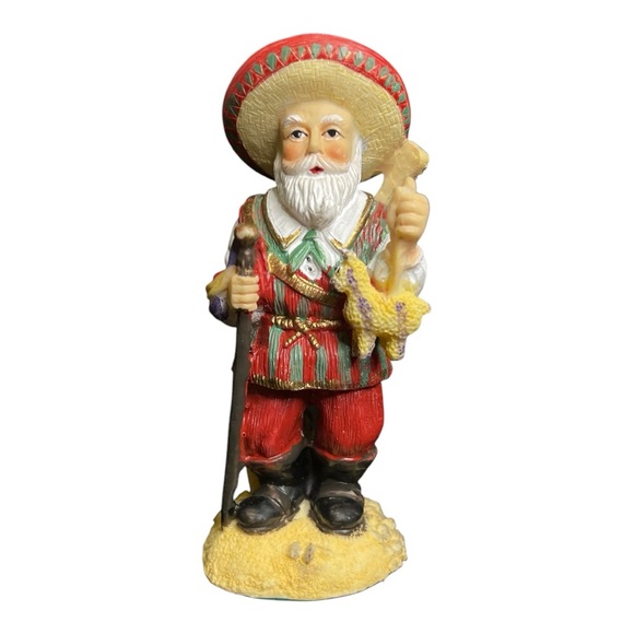 1993 THE INTERNATIONAL SANTA CLAUS COLLECTION Pancho Navidad Mexico Figurine - Picture 3 of 16
